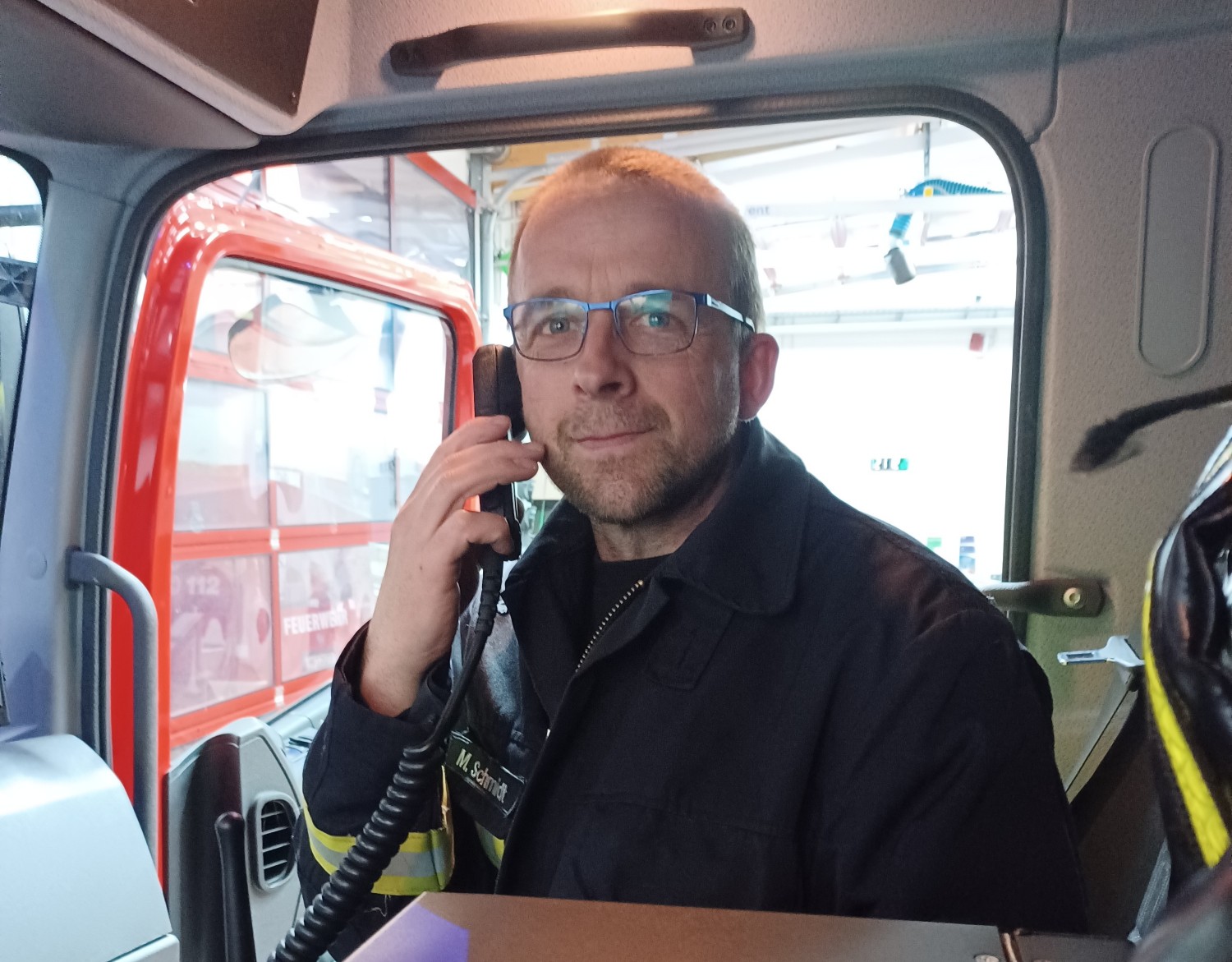 Manuel am Funkgerät